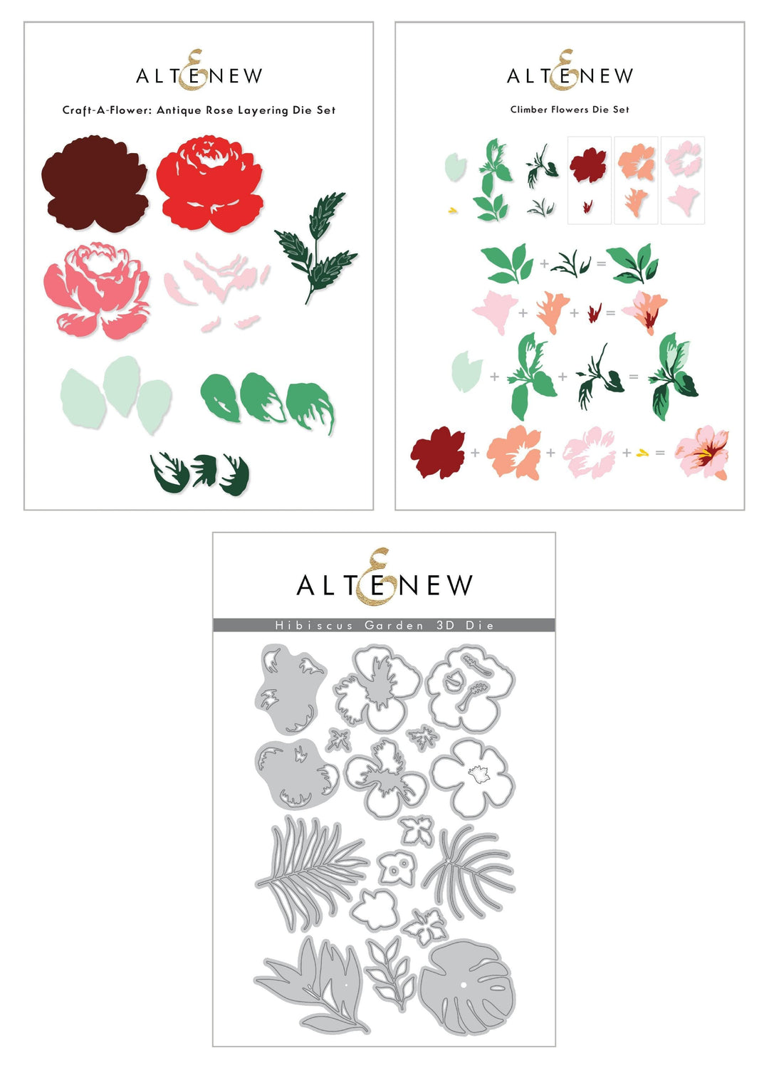 Altenew Class Supplies Bundle All About Layering 6 - Dies Edition Class Supplies Bundle