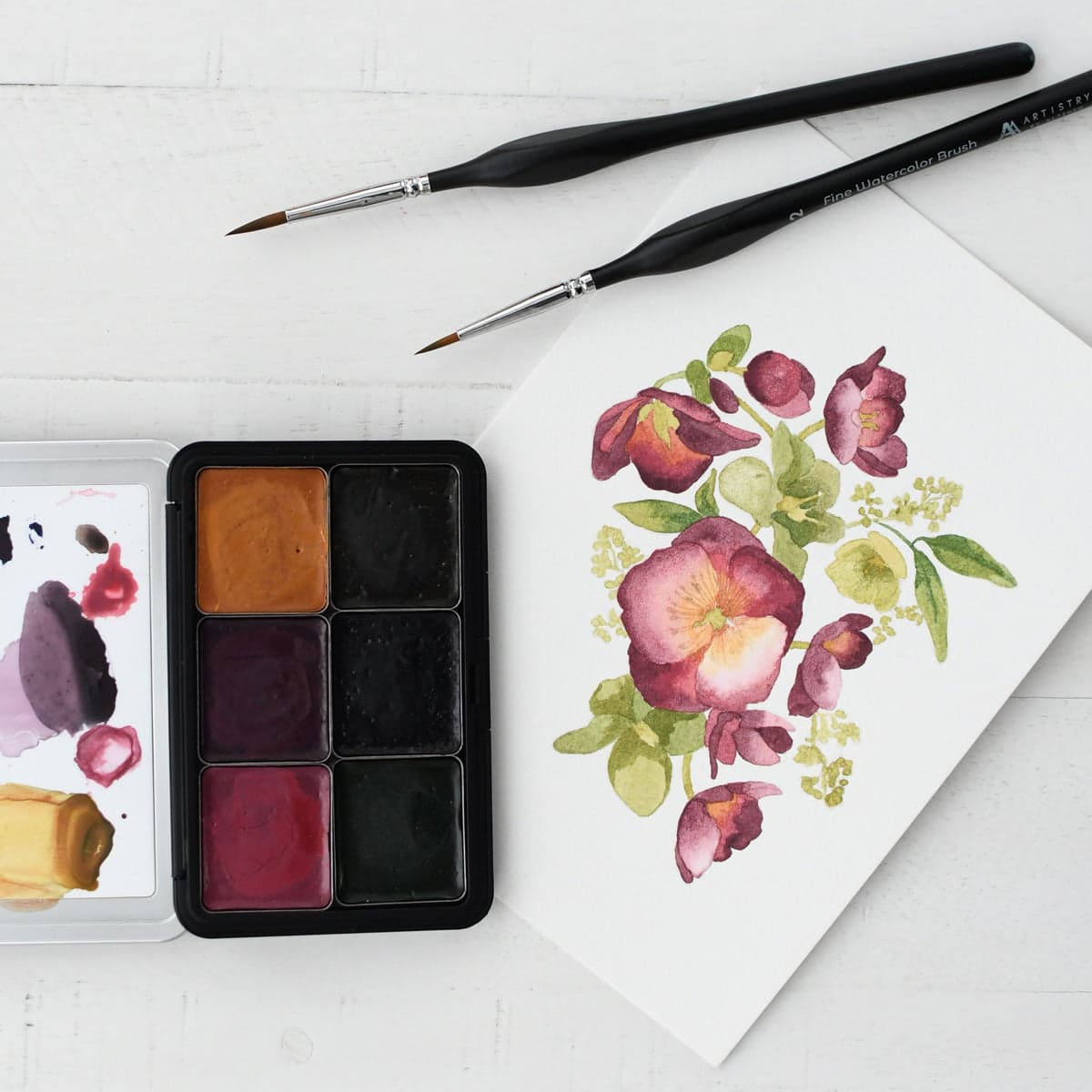 Deep Muse Watercolor Class Companion