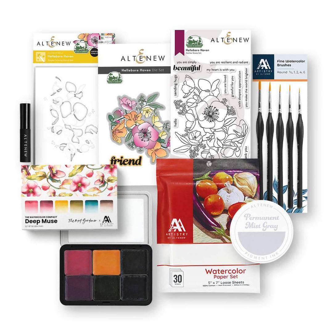 Deep Muse Watercolor Class Companion