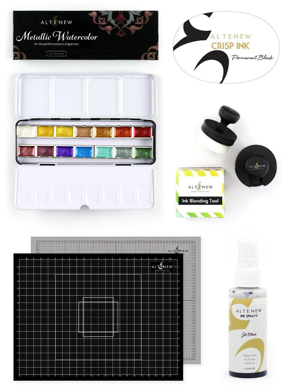 Altenew Class Supplies Bundle Elements of Floral Composition Class Supplies Bundle