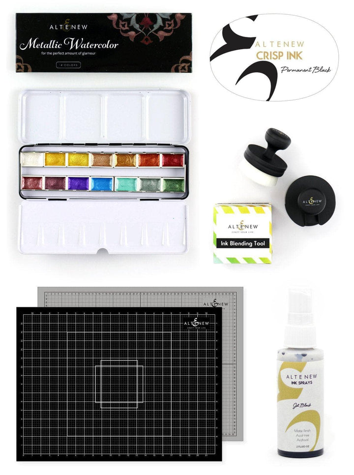 Altenew Class Supplies Bundle Elements of Floral Composition Class Supplies Bundle