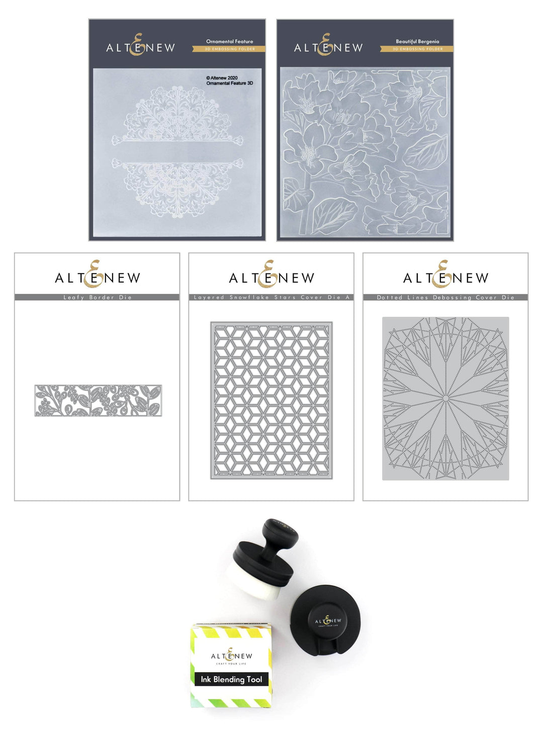 Altenew Class Supplies Bundle Progressive Cardmaking Part 2 Class Supplies Bundle