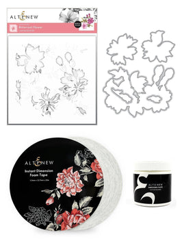 Altenew Class Supplies Bundle Reimagining Slim Line Cards into Memory Keeping Class Supplies Bundle