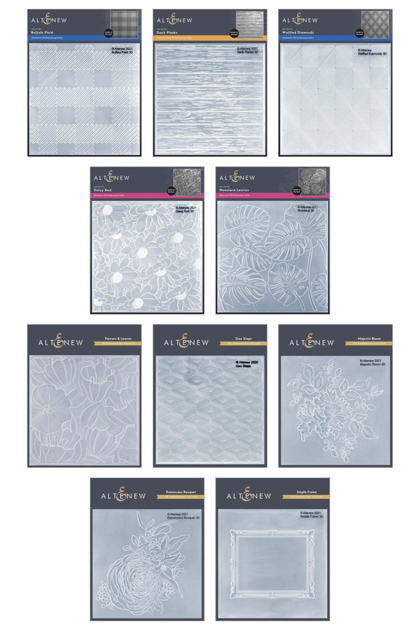 Altenew Class Supplies Bundle The Magic of 3D Embossing Class Supplies Bundle