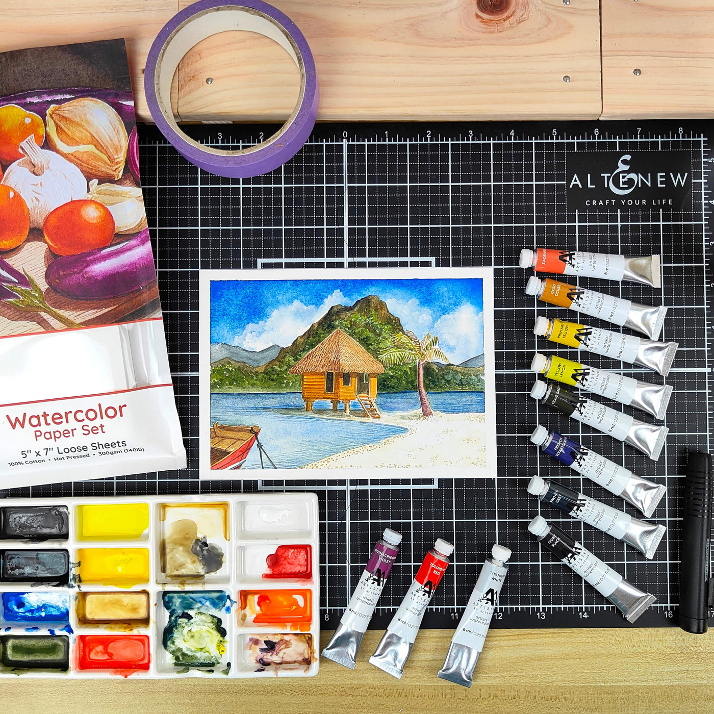 The Artist in You: Exploring Watercolor Tubes