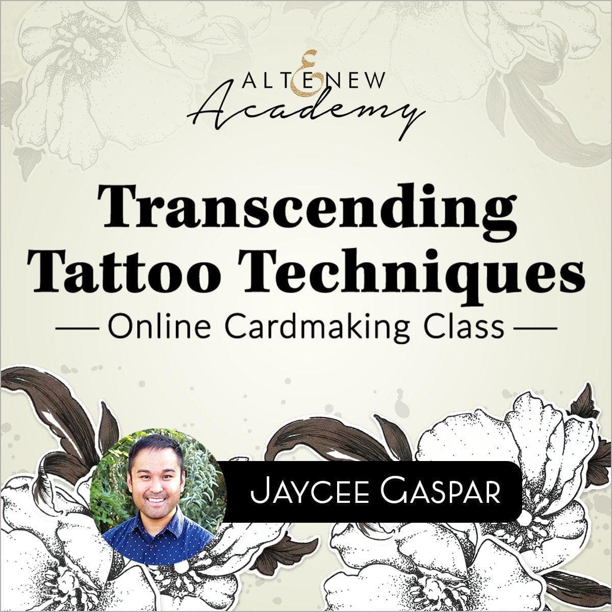 Altenew Class Transcending Tattoo Techniques Online Cardmaking Class