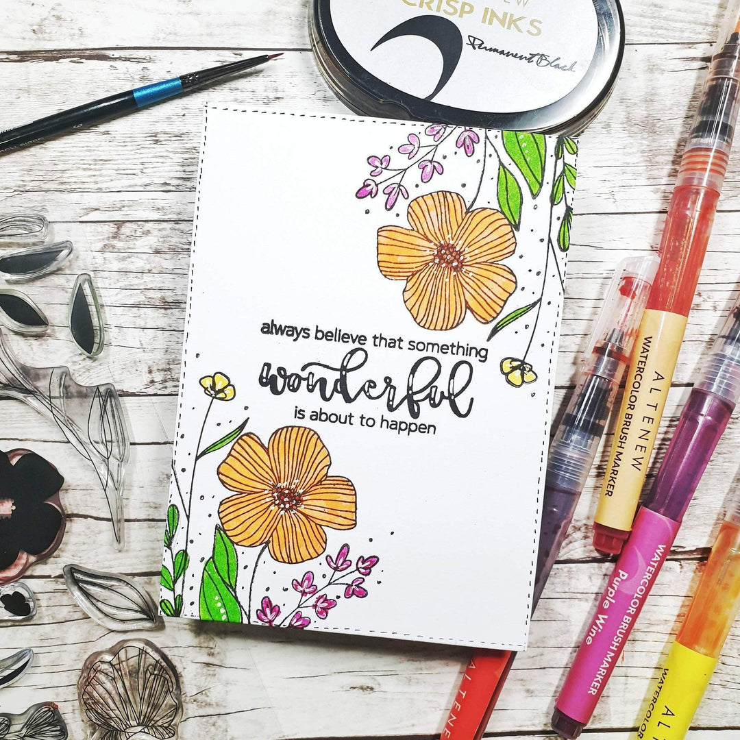 Altenew Creativity Kit Featurette Using Mask Stencils Class