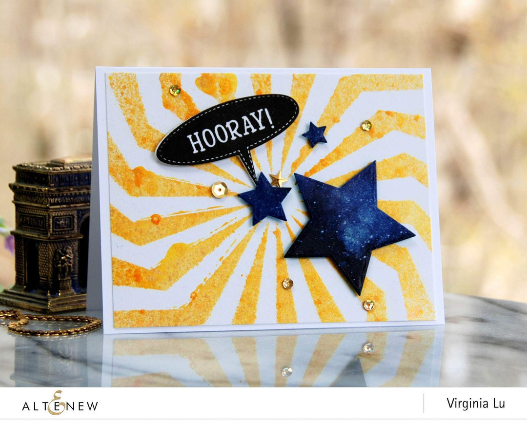 Altenew Creativity Kit Featurette Using Mask Stencils Class