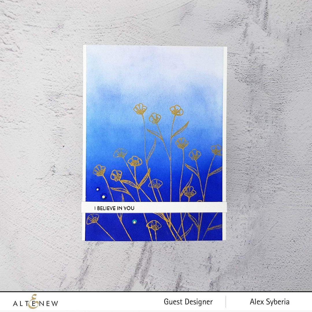 Altenew Creativity Kit Featurette Using Mask Stencils Class