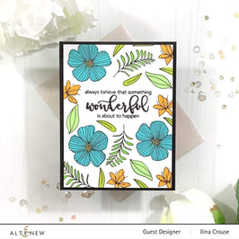 Altenew Creativity Kit Featurette Using Mask Stencils Class