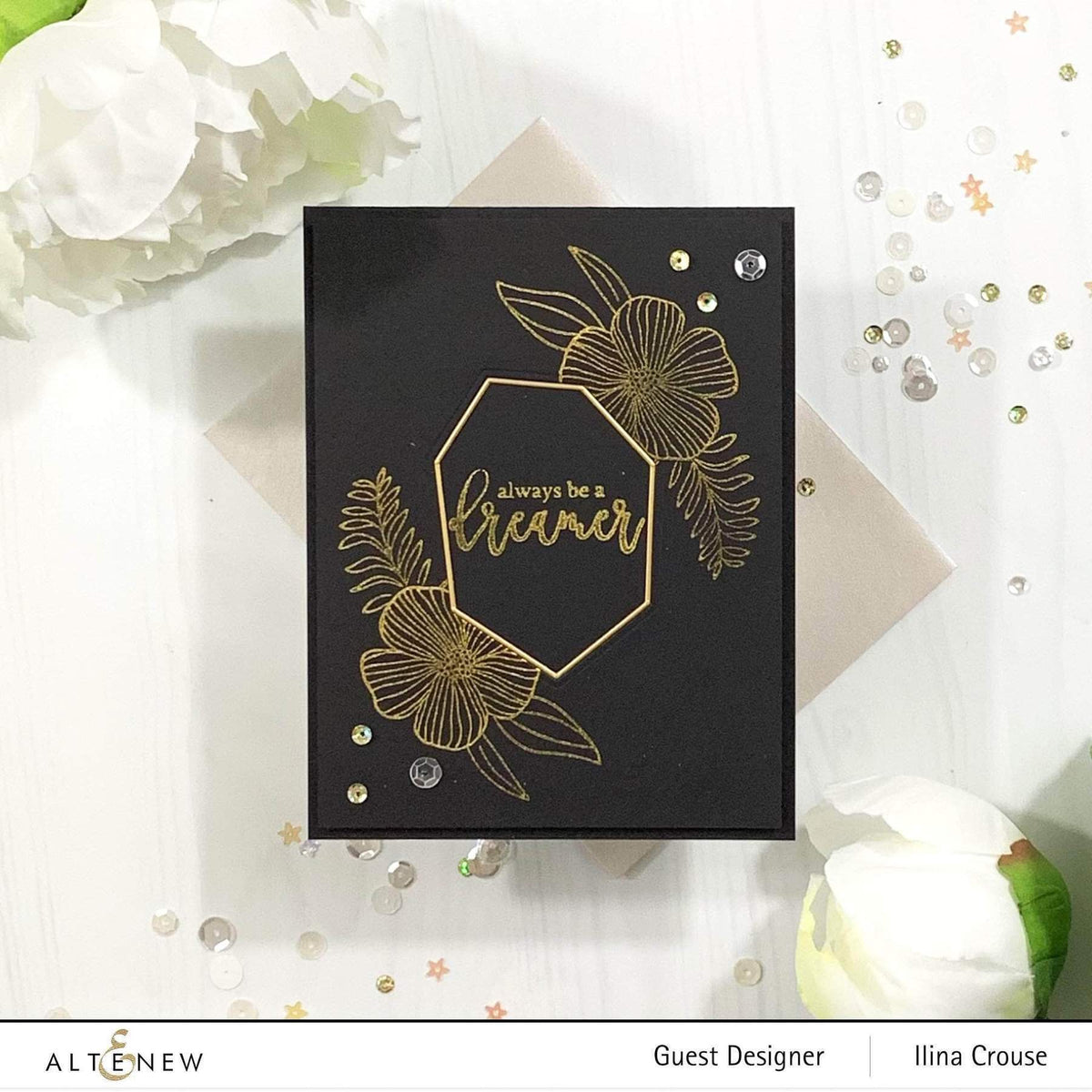 Altenew Creativity Kit Featurette Using Mask Stencils Class