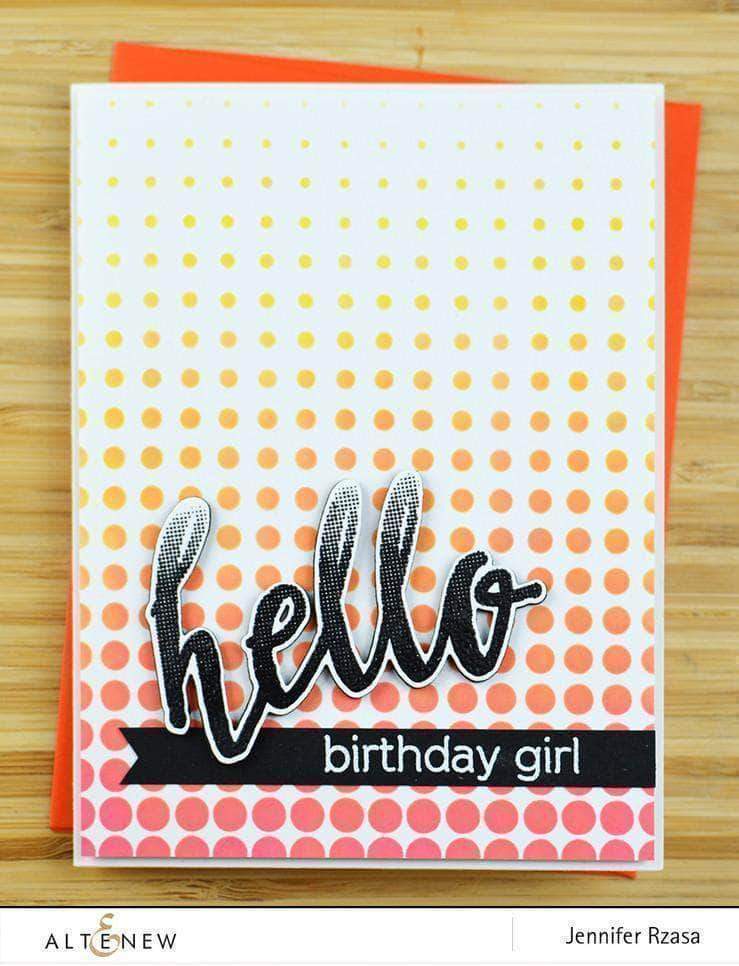 Altenew Creativity Kit Featurette Using Parts of a Stamped Image Class