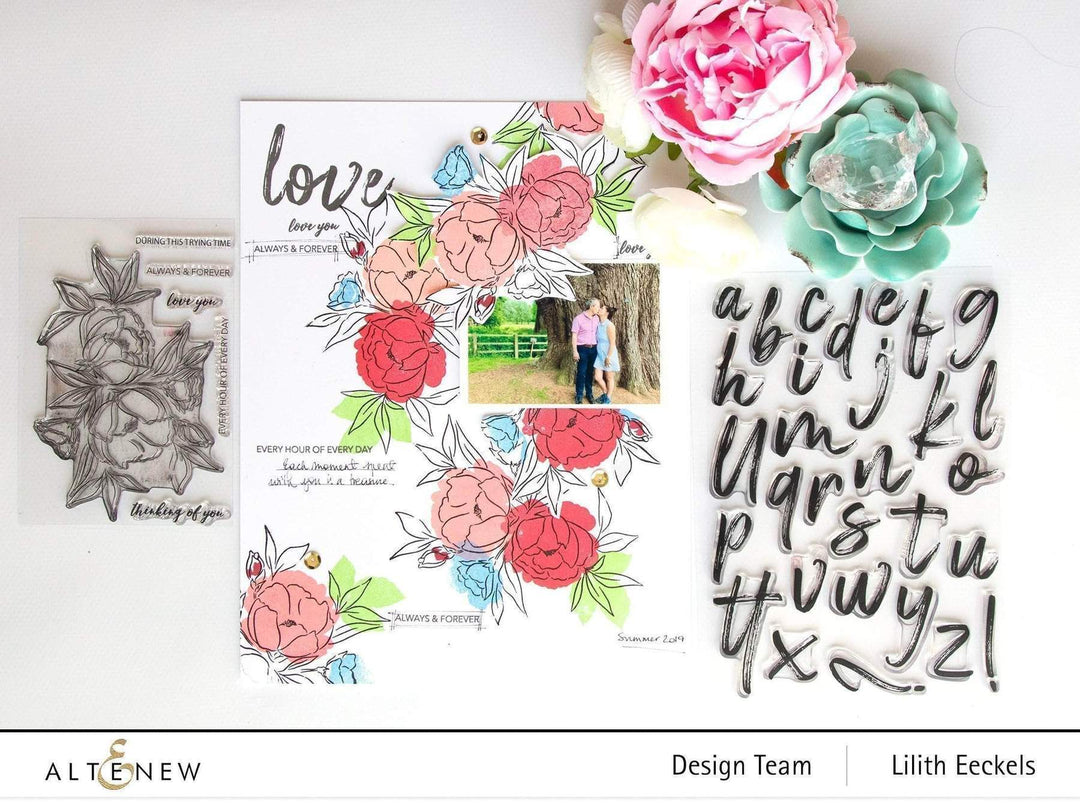 Altenew Creativity Kit Featurette Using Parts of a Stamped Image Class