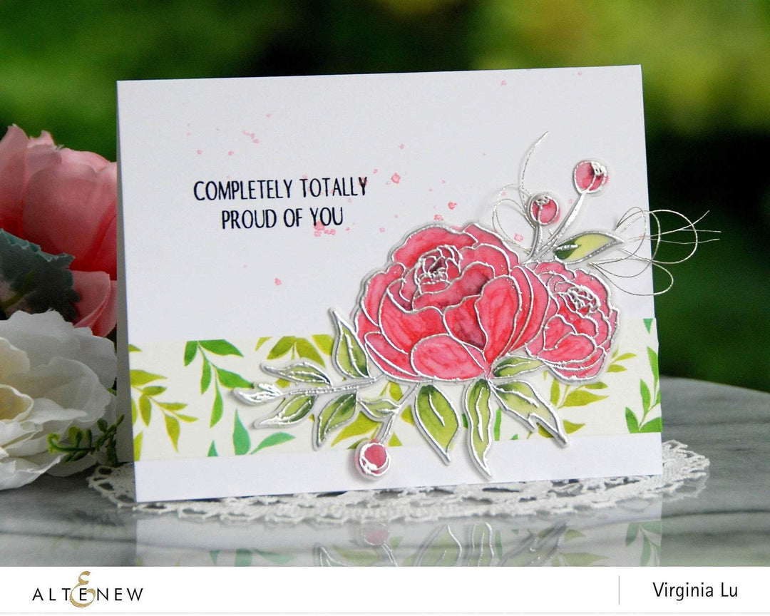 Altenew Creativity Kit Featurette Using Parts of Cover Dies Class