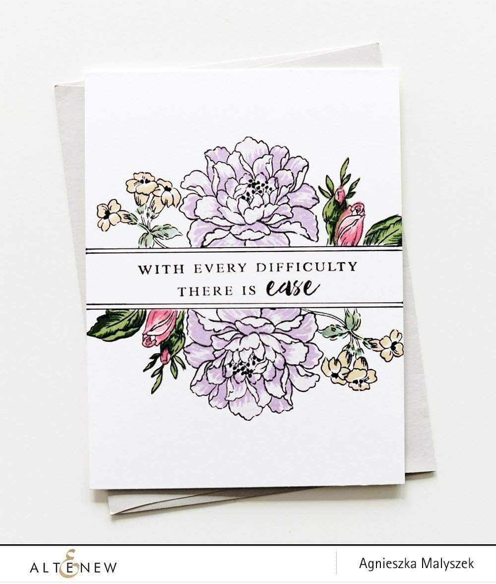 Altenew Creativity Kit Featurette Using Scrapbook Supplies on a Card Class