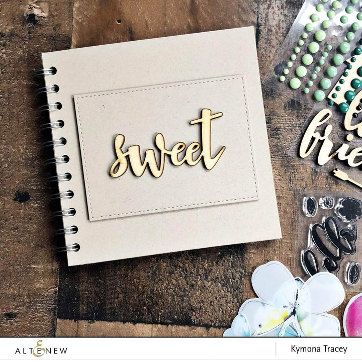 Altenew Creativity Kit Featurette Using Scrapbook Supplies on a Card Class