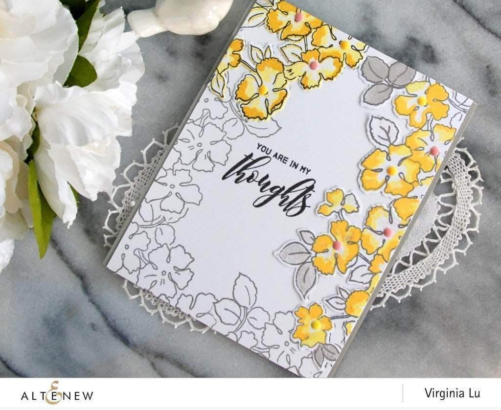 Altenew Creativity Kit Featurette Using Scrapbook Supplies on a Card Class