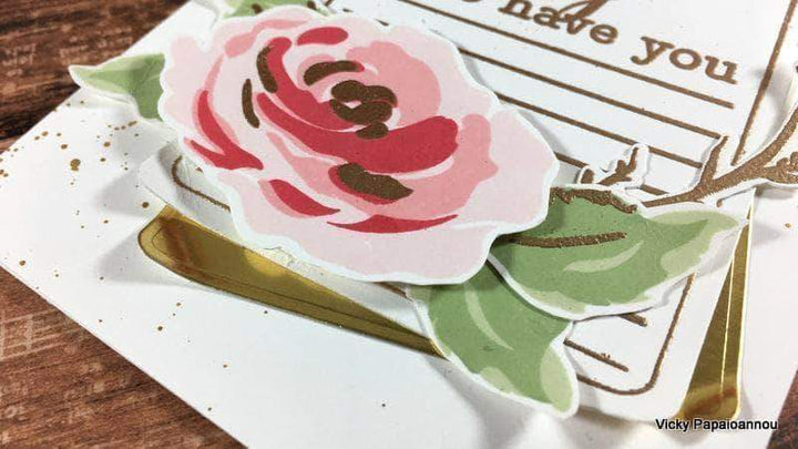 Altenew Creativity Kit Featurette Using Scrapbook Supplies on a Card Class