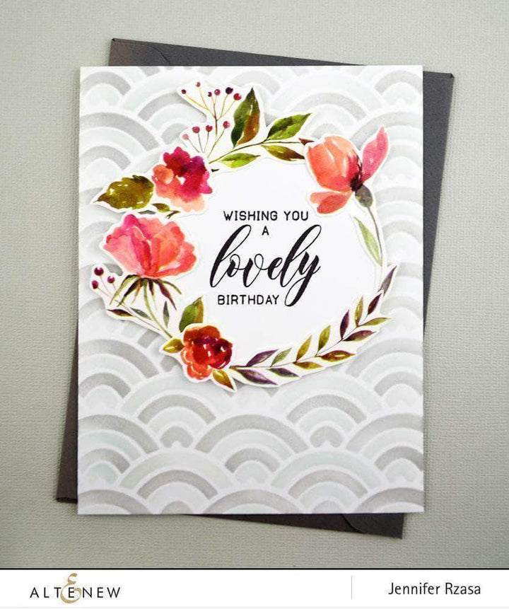Altenew Creativity Kit Featurette Using Scrapbook Supplies on a Card Class