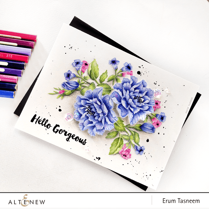 Altenew Creativity Kit Featurette Using Scrapbook Supplies on a Card Class