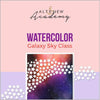 Altenew Creativity Kit Featurette Watercolor Galaxy Sky Class