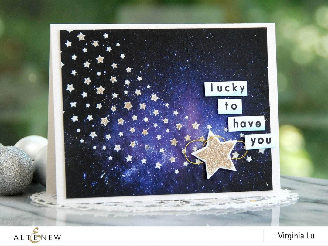 Altenew Creativity Kit Featurette Watercolor Galaxy Sky Class