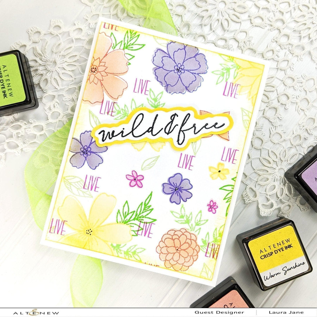 Altenew Creativity Kit Featurette Watercolor Smooshed Backgrounds Class