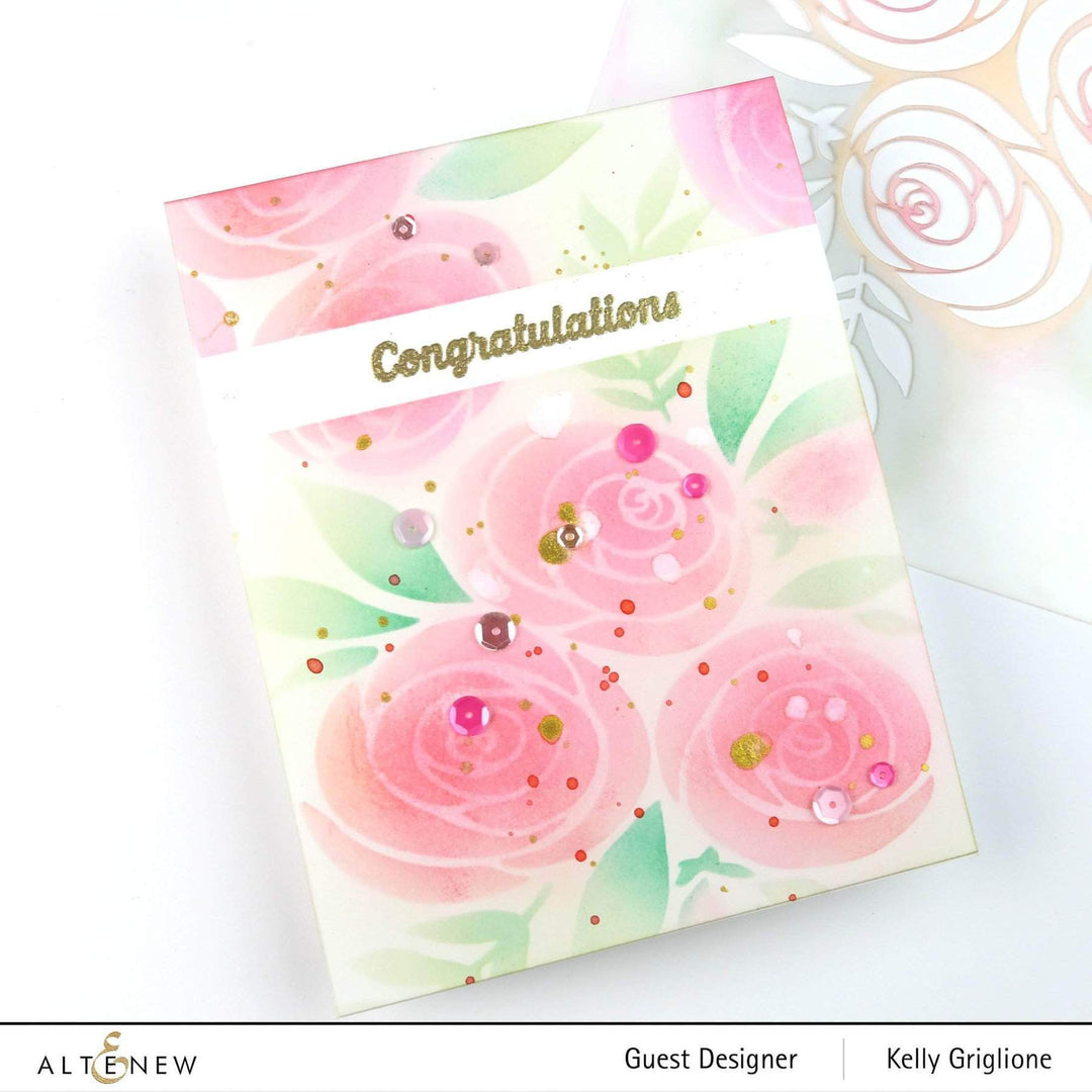 Altenew Creativity Kit Featurette Watercolor Stamped Images Class