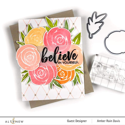 Altenew Creativity Kit Featurette Watercolor Stamped Images Class