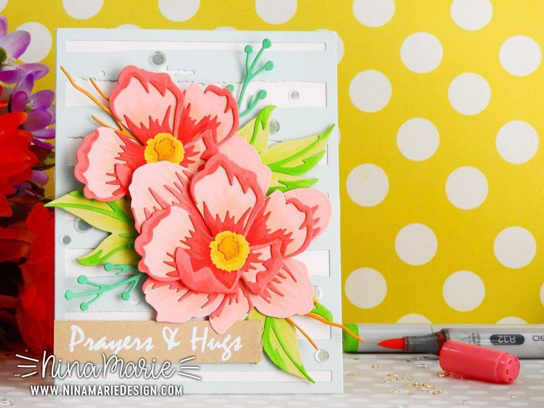 Altenew Creativity Kit Featurette Watercolor to Color Die-Cut Elements Class