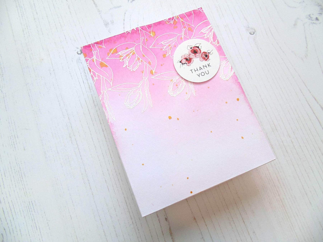 Altenew Creativity Kit Featurette Watercolored Backgrounds Class