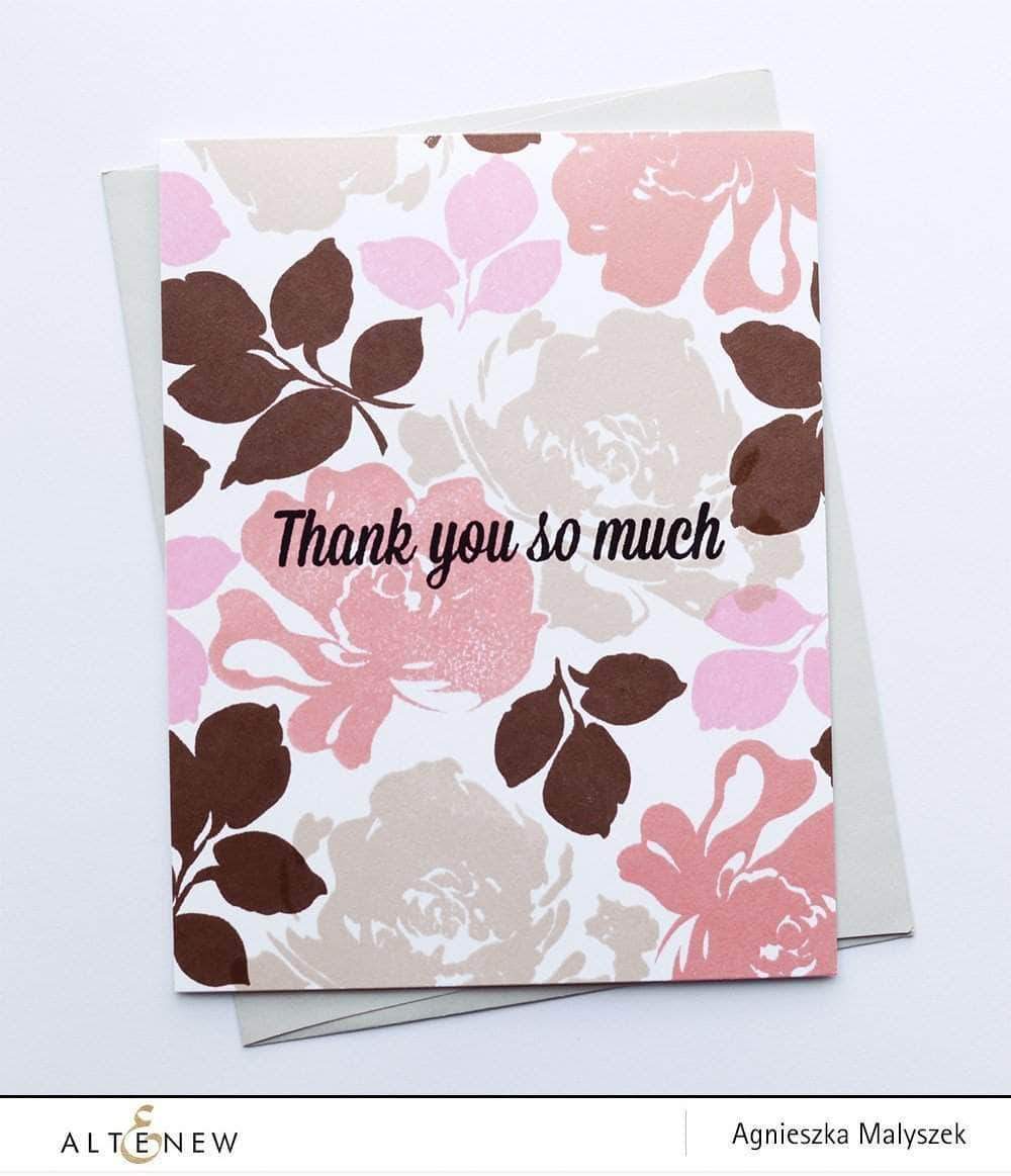 Altenew Creativity Kit Featurette Watercolored Die-Cuts Class