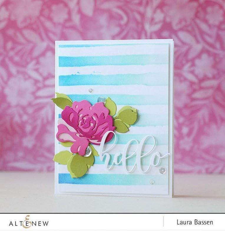 Altenew Creativity Kit Featurette Watercolored Die-Cuts Class