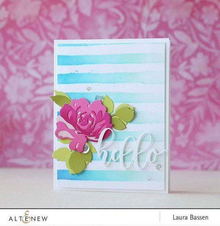 Altenew Creativity Kit Featurette Watercolored Die-Cuts Class