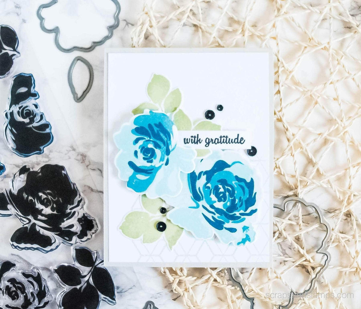 Altenew Creativity Kit Featurette Watercolored Die-Cuts Class