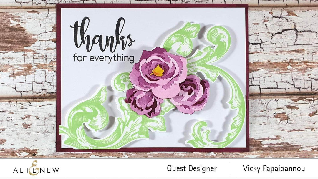 Altenew Creativity Kit Featurette White-on-White Textured Backgrounds Class