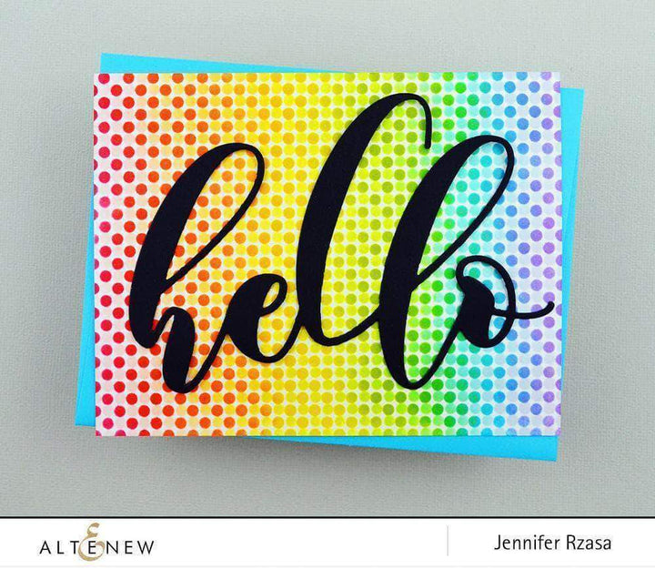 Altenew Creativity Kit Featurette White-on-White Textured Backgrounds Class