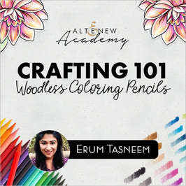 Altenew Class Woodless Coloring Pencils 101