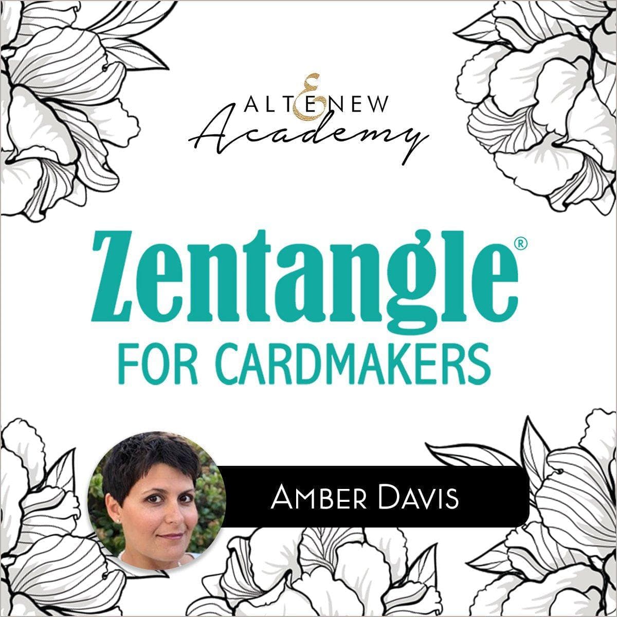 Altenew Class Zentangle for Cardmakers Online Cardmaking Class