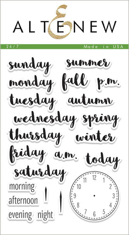 Photocentric Clear Stamps 24/7 Stamp Set