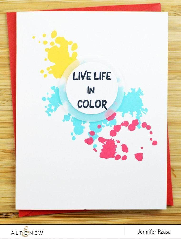 Photocentric Clear Stamps A Splash of Color Stamp Set