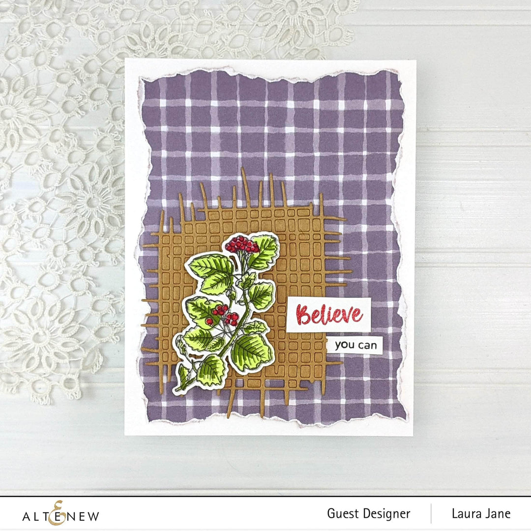 Photocentric Clear Stamps Acai Berry Branch Stamp Set