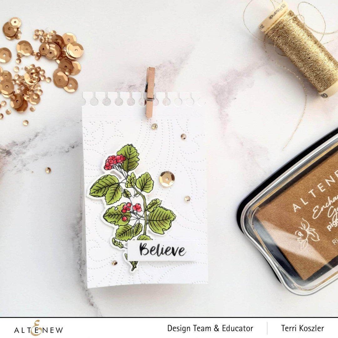 Photocentric Clear Stamps Acai Berry Branch Stamp Set