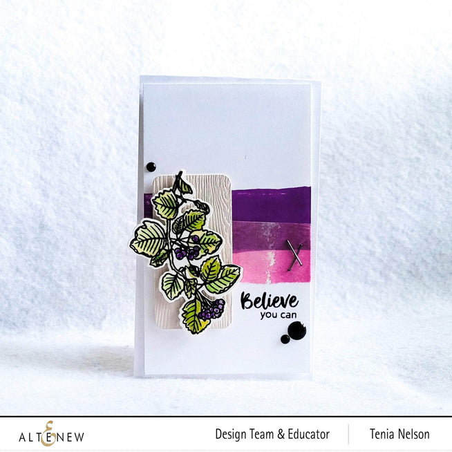Photocentric Clear Stamps Acai Berry Branch Stamp Set