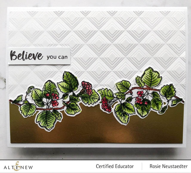 Photocentric Clear Stamps Acai Berry Branch Stamp Set