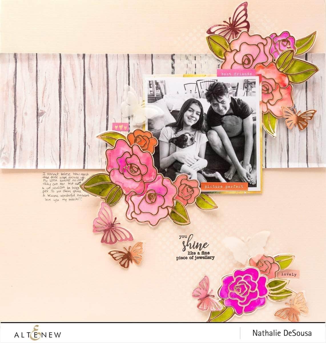 Photocentric Clear Stamps Across the Pond Stamp Set