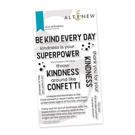 Photocentric Clear Stamps Acts of Kindness Stamp Set