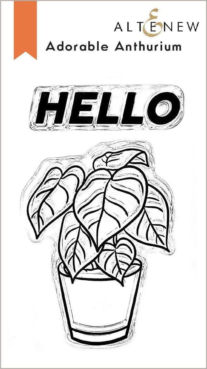 Photocentric Clear Stamps Adorable Anthurium Stamp Set