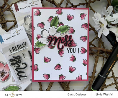 Photocentric Clear Stamps Adore You Add-On Stamp Set