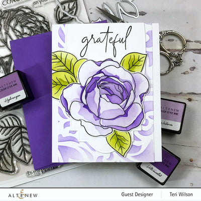 Photocentric Clear Stamps Ambridge Rose Stamp Set